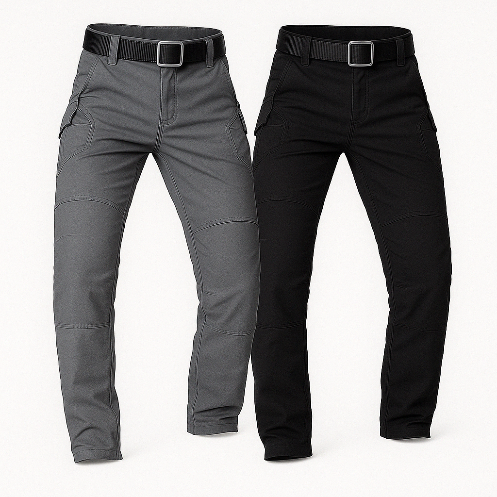 kit de 2 zapatillas de cuero para hombre + regalo: 2 pantalones militares | PROMOCIÓN ESPECIAL 30 AÑOS - ENVÍO GRATIS
