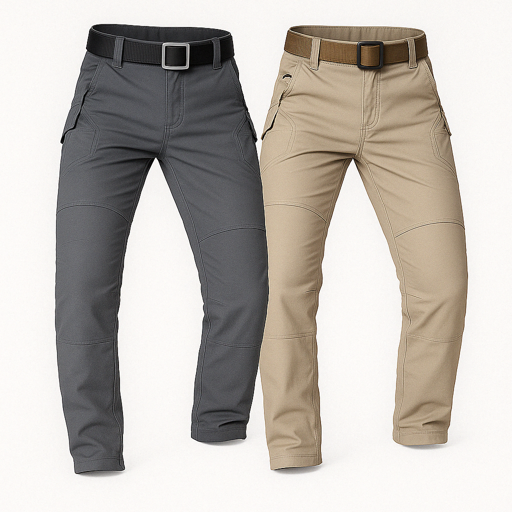 kit de 2 zapatillas de cuero para hombre + regalo: 2 pantalones militares | PROMOCIÓN ESPECIAL 30 AÑOS - ENVÍO GRATIS